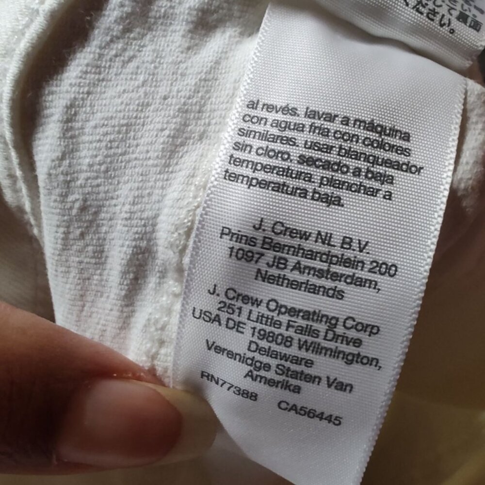 Madewell White The Perfect Vintage Jean High Rise Women Size 25 Skinny Leg ND501 - Picture 8 of 8